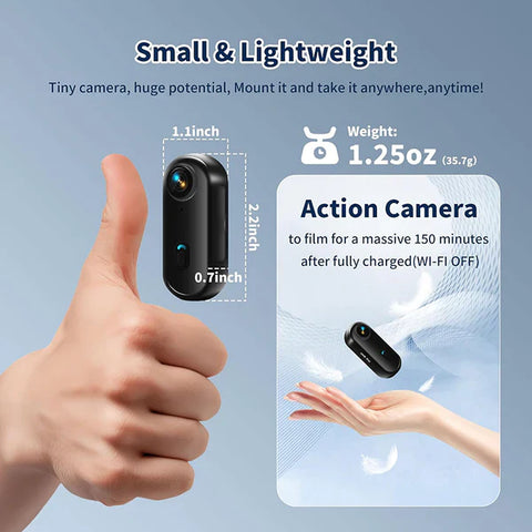 4K Thumb Action Camera